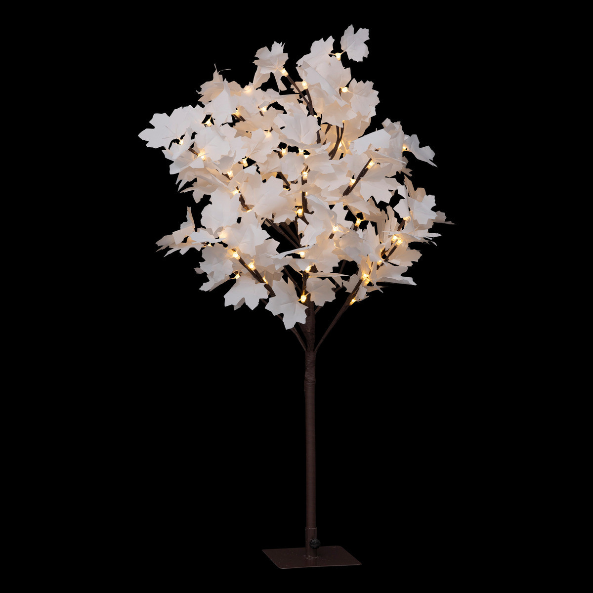 Arbre lumineux pour Extérieur 92 lampes Blanc chaud H 90 cm - Sujets  lumineux de noël - Décomania