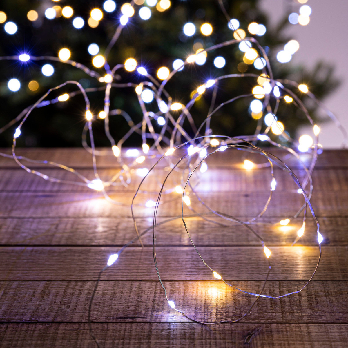 Guirlande électrique Noël - Rideau lumineux led 300 x 70 cm